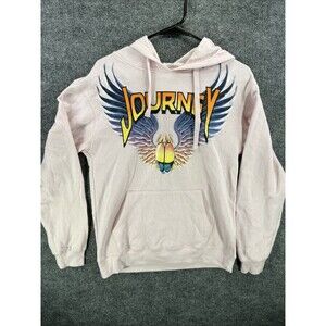 Journey Pink Hoodie Womens Small